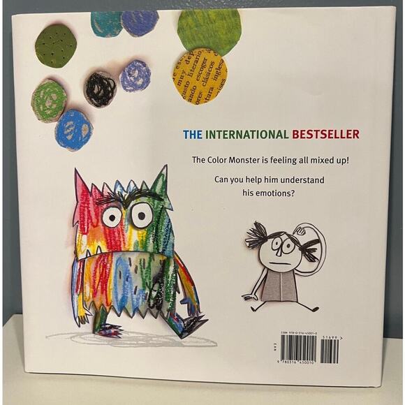 The Color Monster: A Story About Emotions by Anna Llenas (Hardcover) - Picture 2 of 4